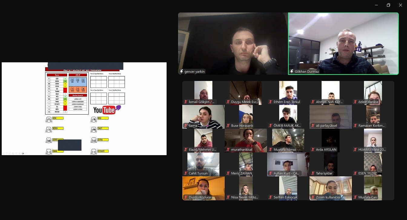 Vize/Gelişim Telafi Seminerine 549 Antrenör Katıldı