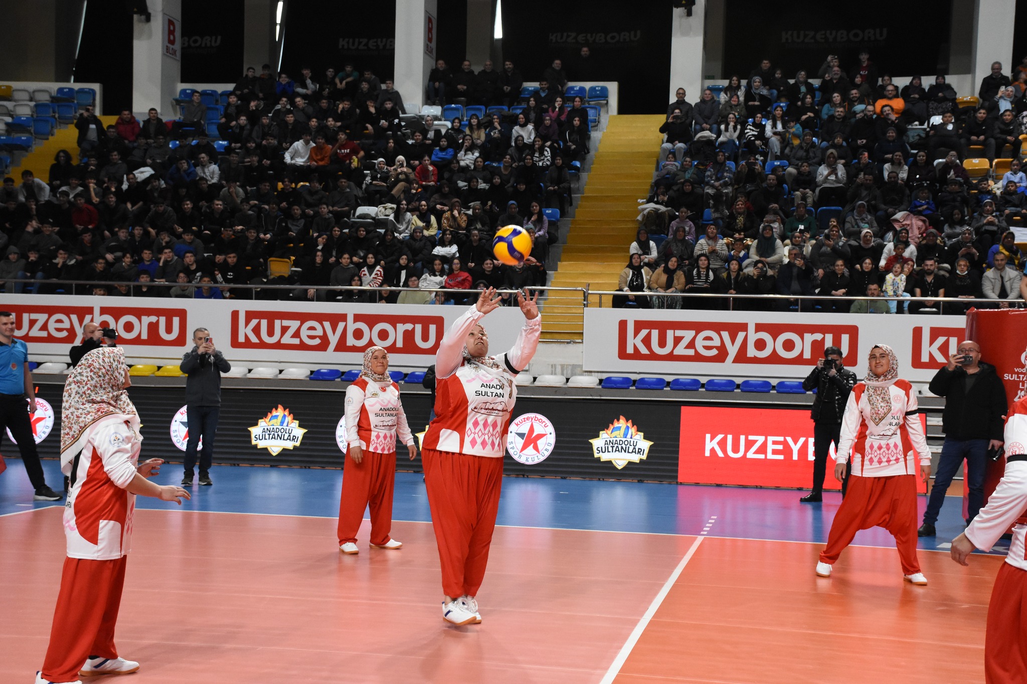 Anadolu Sultanları - Kuzeyboru maçında dostluk kazandı