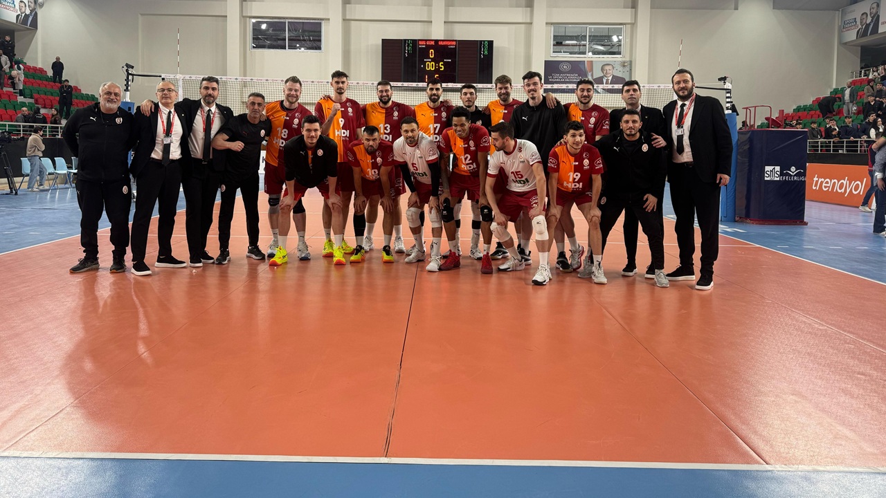 Galatasaray Cizre'de set verdi puan vermedi