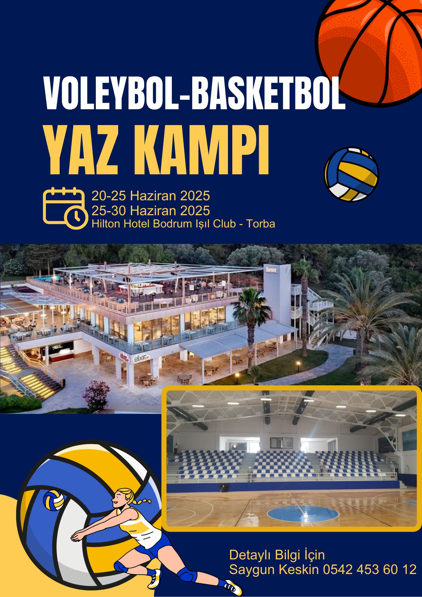 VİDEO HABER: Bodrum'da ultra her şey dahil Voleybol Kampı
