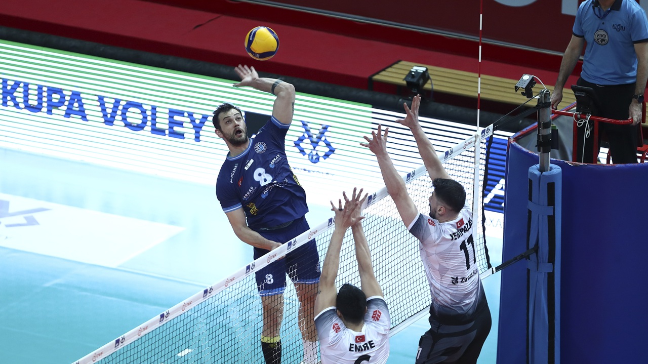 Erkekler AXA Sigorta Kupa Voley Çeyrek Final Etabı Başladı