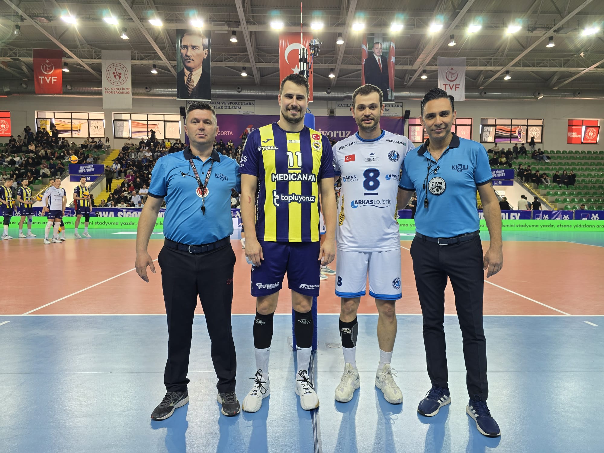 Kupa Voley'de Finalin Adı Belli Oldu