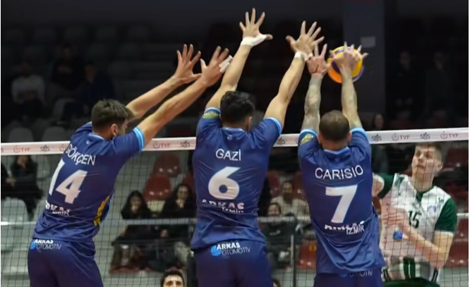 Akkuş'u deplasmanda yenen Arkas 4.sıraya yükseldi, rakibini ateşe attı