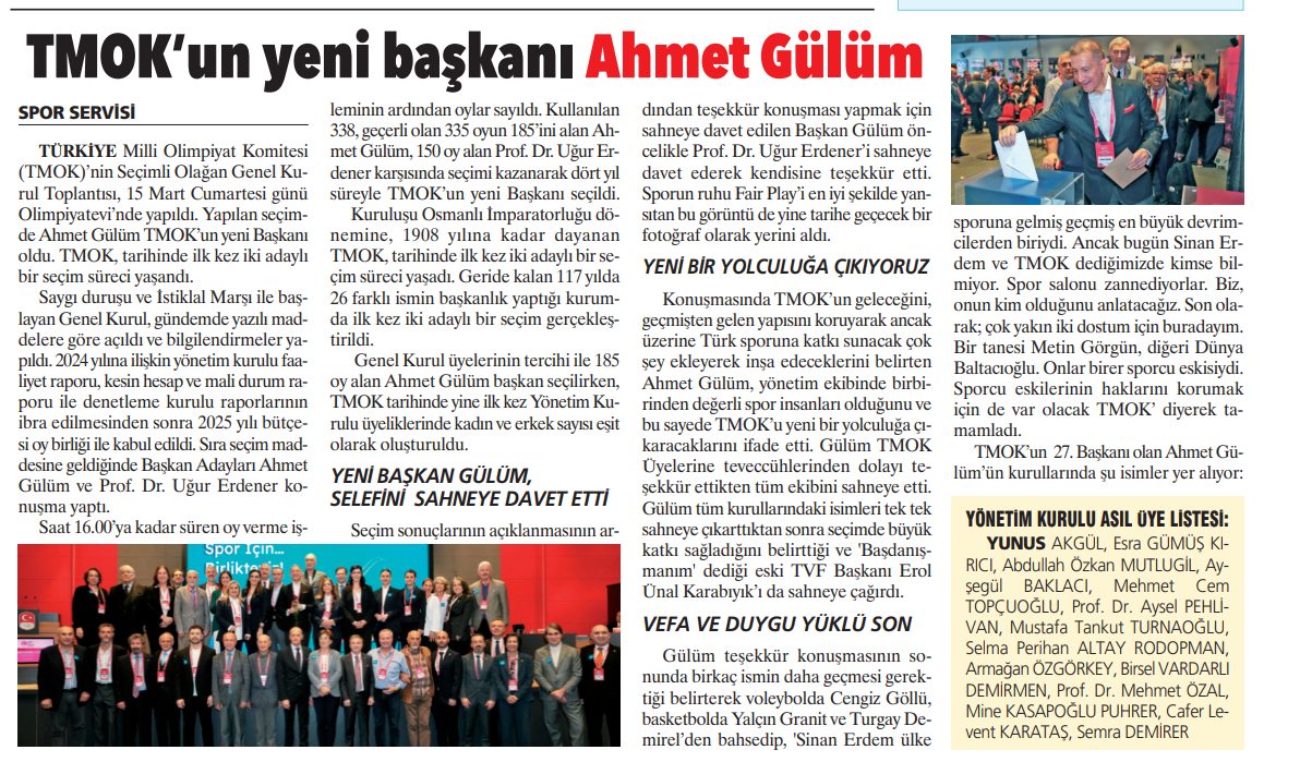 TMOK Genel Kurulu’nda İlk’ler Gerçekleşti