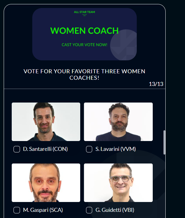 CEV Şampiyonlar Ligi'nde 2025 All-Star oylaması başladı