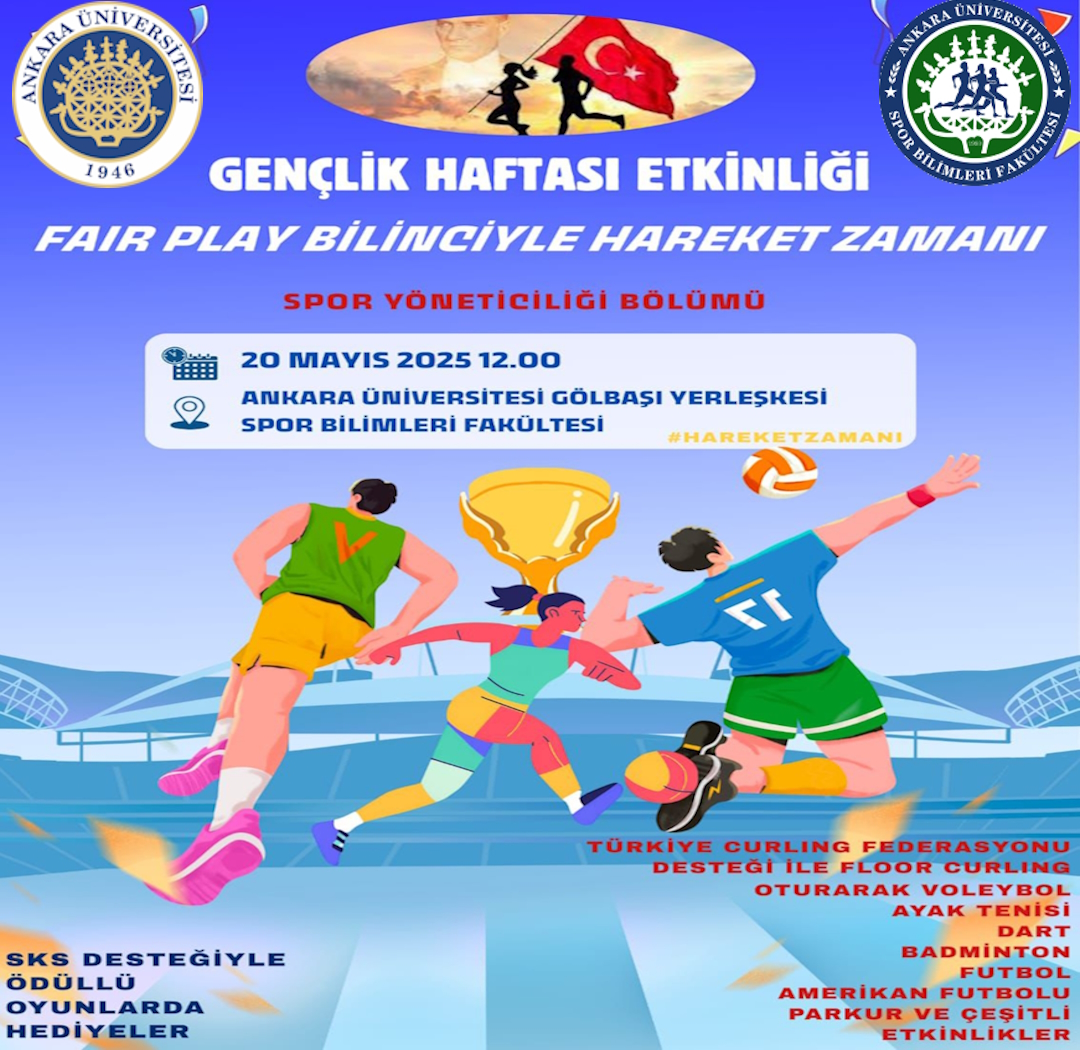 Ankara Üniversitesi Spor Bilimleri Fakültesi'nden Fair Play Etkinliği