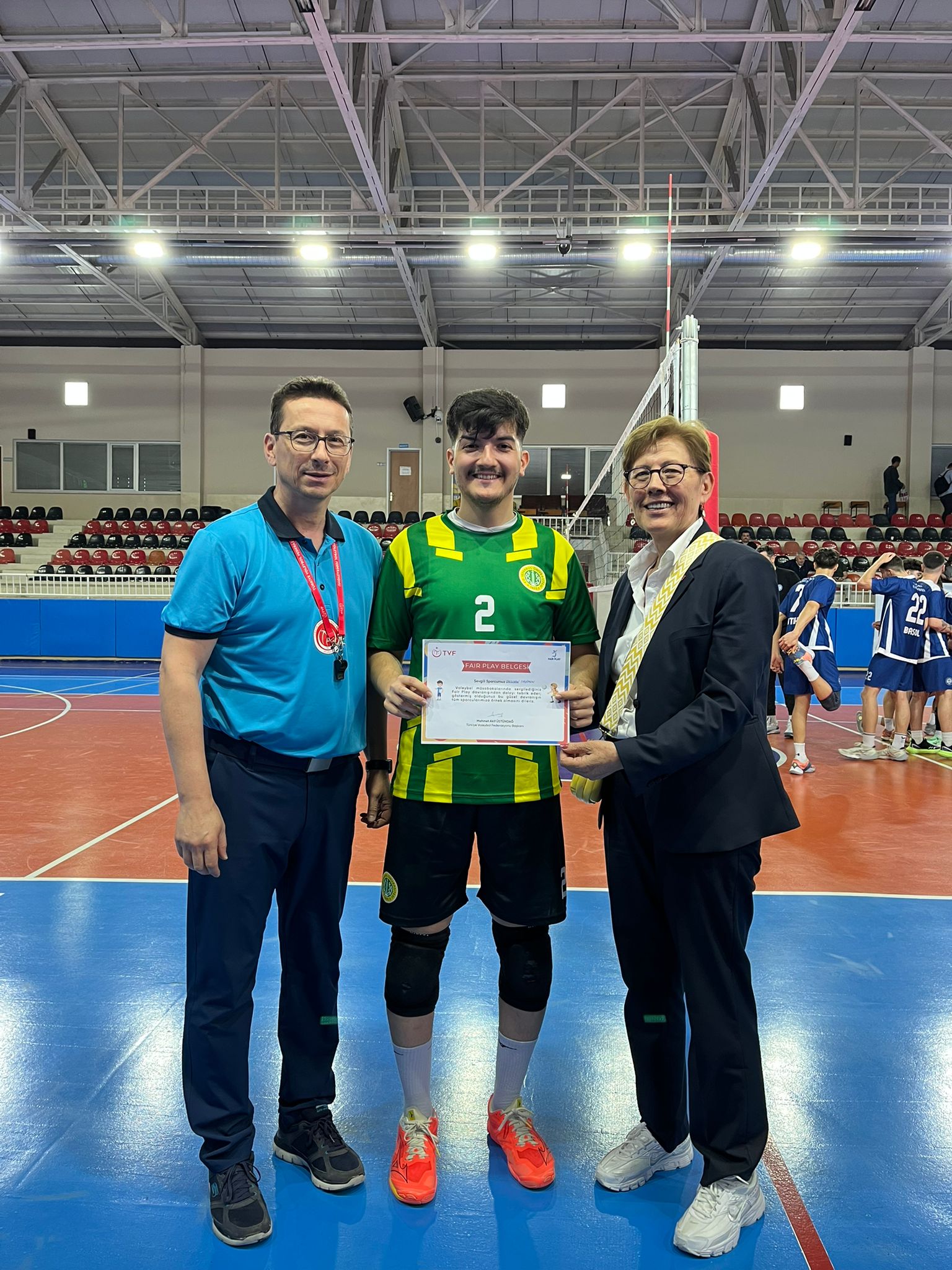 Üniversite Süper Ligi'nde Fair Play rüzgarı