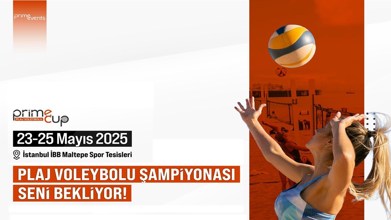 Prime Event’ten Plajda Voleybol Heyecanı Başlıyor
