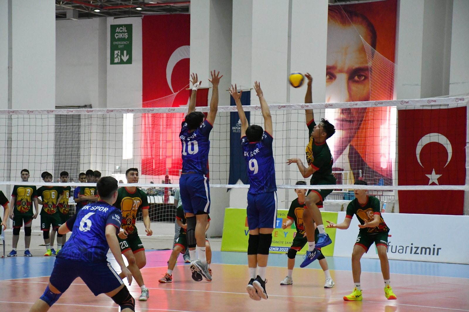 Küçük Erkekler Türkiye Şampiyonası'nda Grup Müsabakaları Sona Erdi