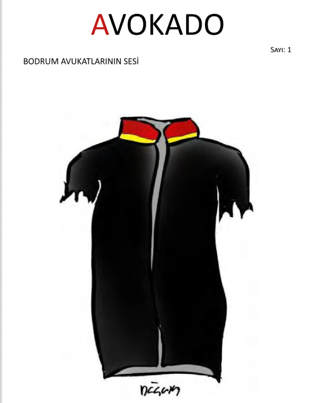 Bodrumlu Avukatların Dergisi AVOKADO'da voleybol da yer aldı