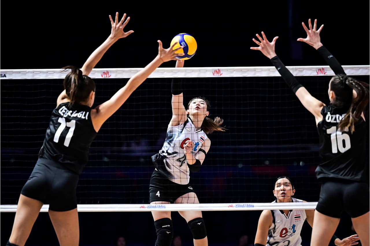 Türkiye 2025 VNL'deki ikinci maçta Tayland'a set vermedi