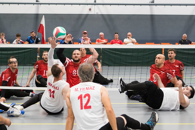Oturarak Voleybol'da Avrupa altıncısı olduk