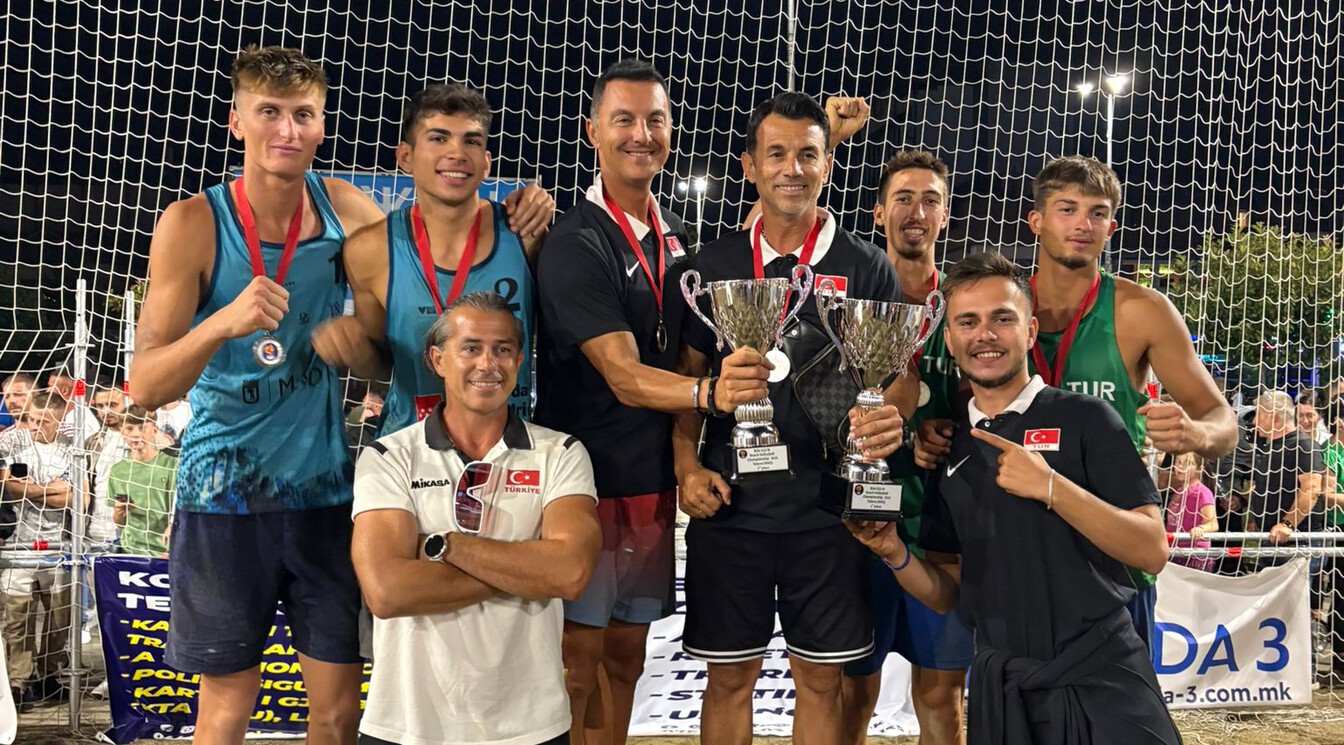 U22 Plaj Voleybolu Finalini 2 Türk Takımı Oynadı