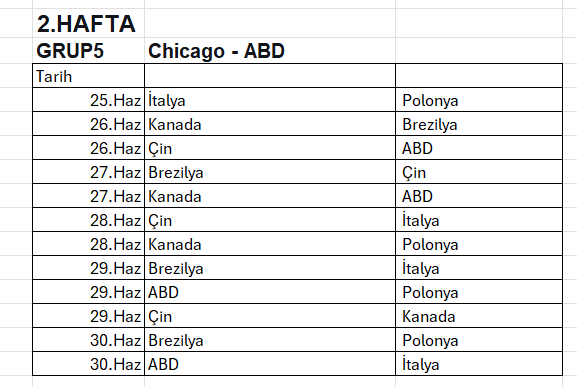Erkekler VNL'de 2. Etap maçları başlıyor