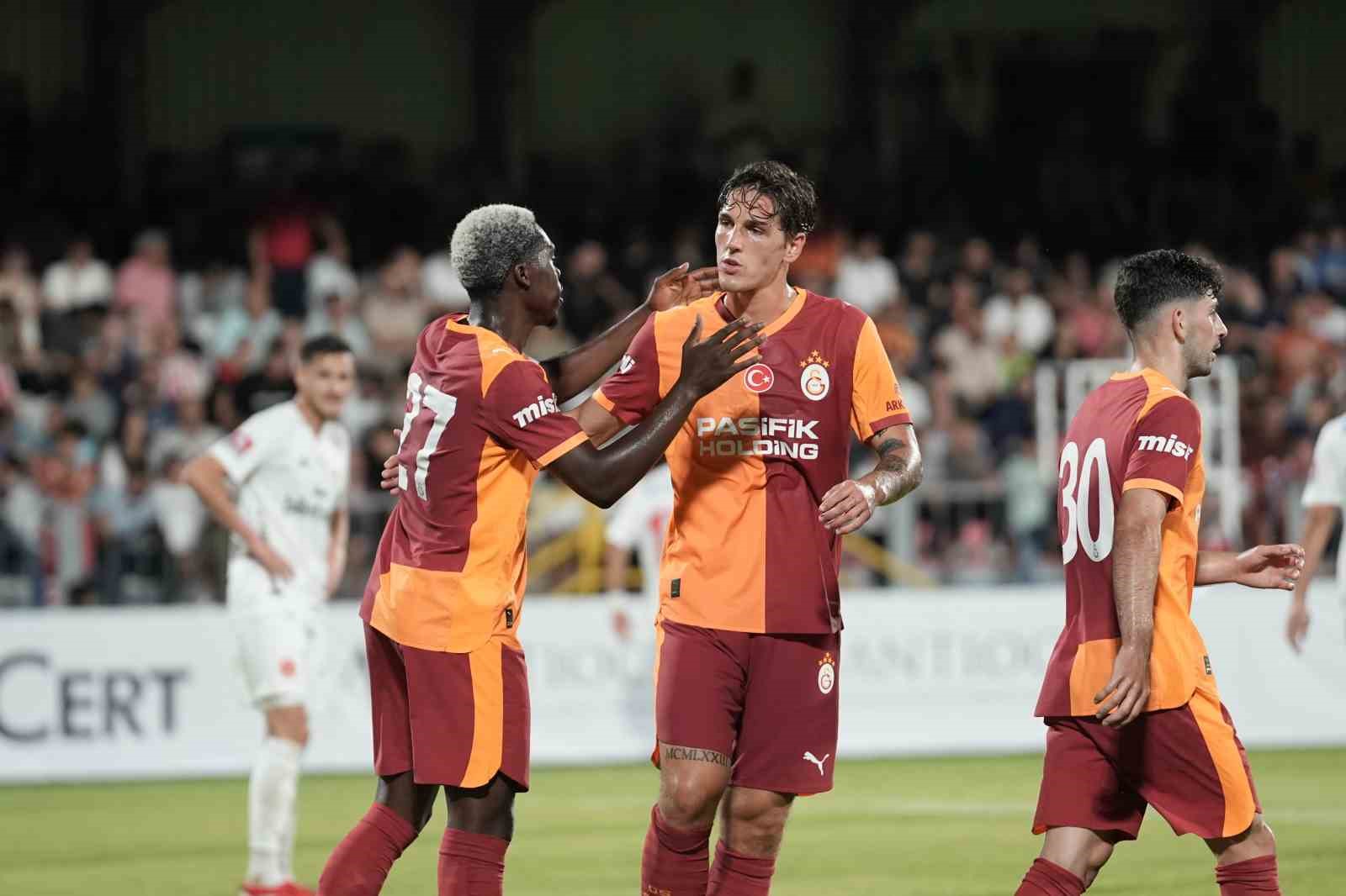 Galatasaray hazırlık maçında Admira Wacker’ı 2-1 yendi