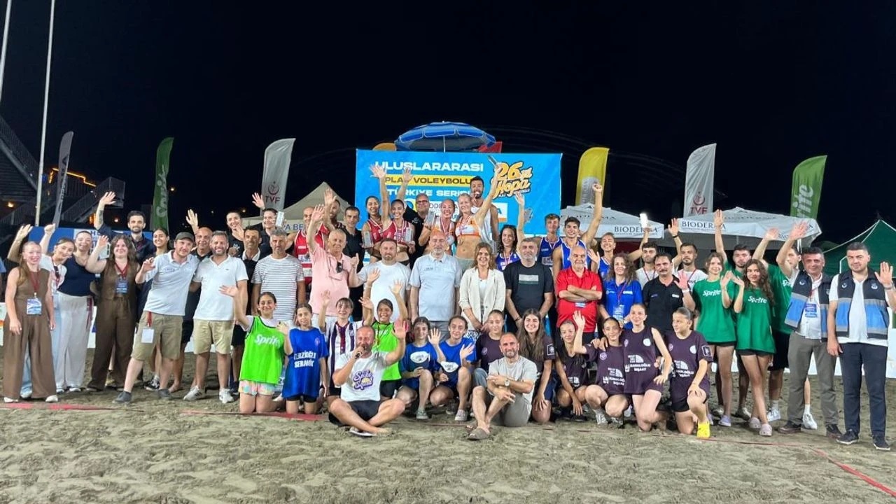 TVF Pro Beach Tour 26. Hopa Plaj Voleybolu Şampiyonası sona erdi