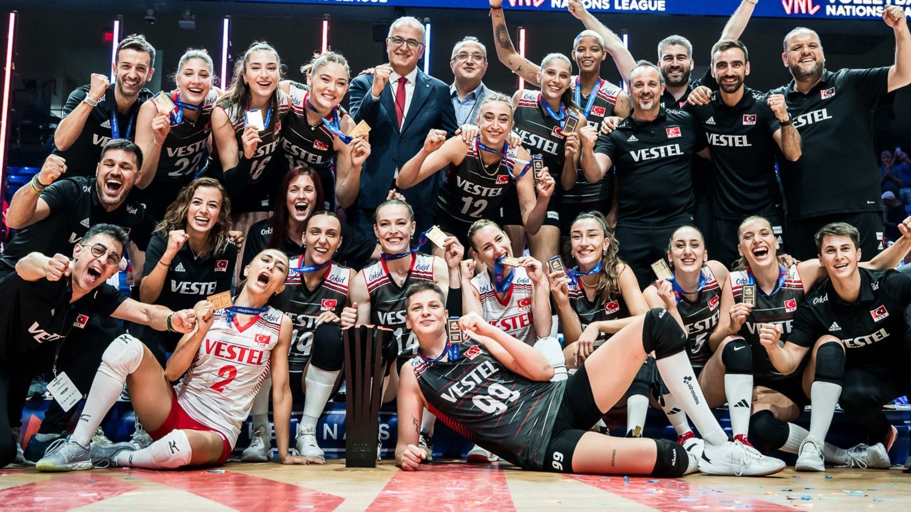 VNL 2025 finallerine kalan takımların madalya karnesi