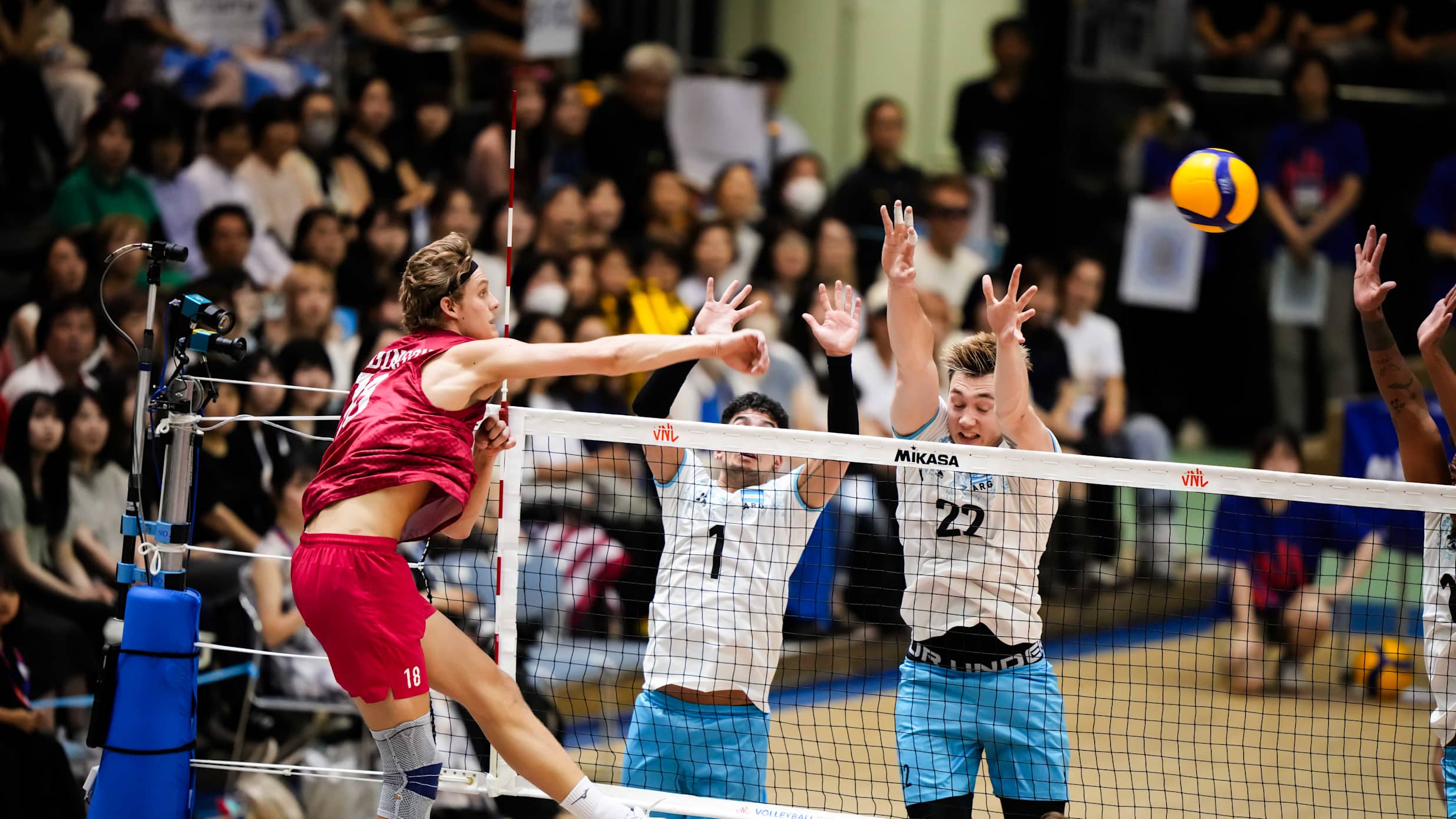 ABD, VNL Finalleri yarışında Arjantin’i geçerek avantaj sağladı