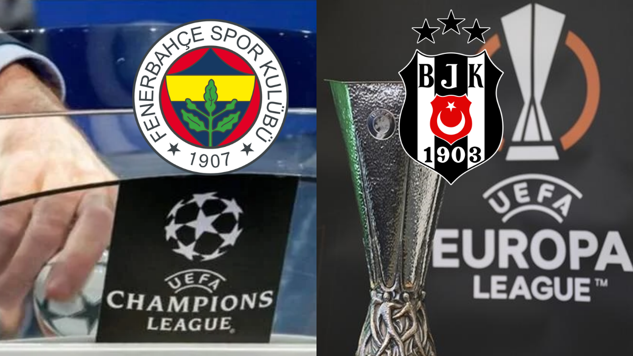Fenerbahçe şampiyonlar Ligi kura çekimi! Beşiktaş'ın rakibi belli oluyor