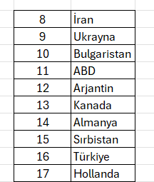 Erkekler VNL 2025'de Grup Maçları Tamamlandı