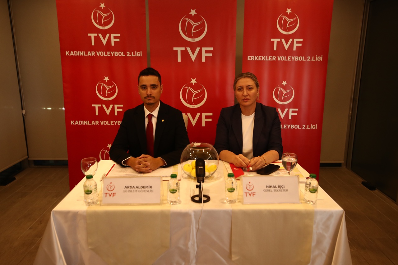 TVF Voleybol 2.Ligleri’nde 2025-2026 Sezonu Fikstürü Çekildi