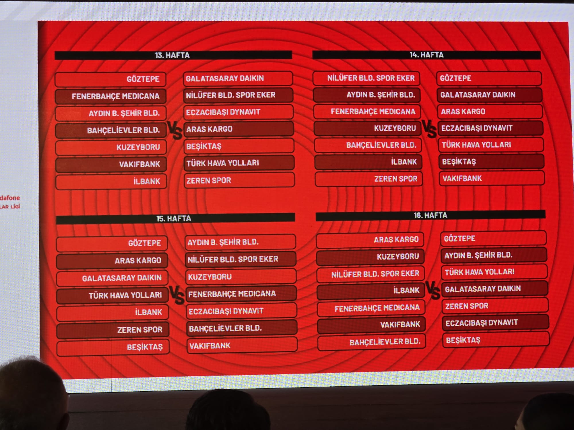 Vodafone Sultanlar Ligi’nde yeni sezon fikstürü açıklandı