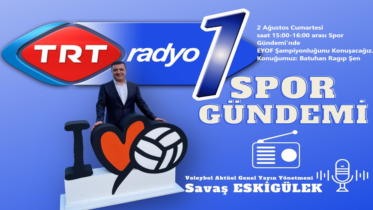 TRT Radyo1’de EYOF Günü