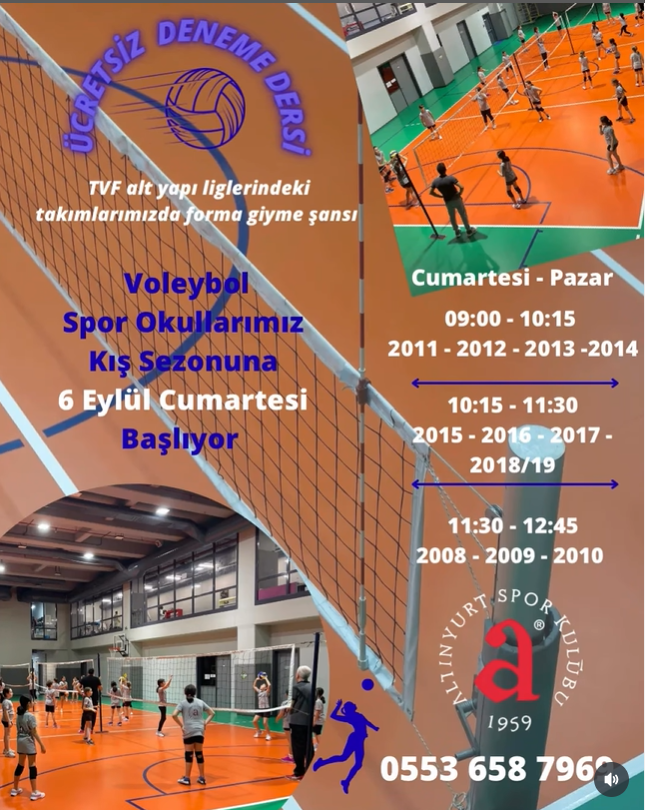 Altınyurt Spor Kulübü alt yapı seçmeleri başlıyor