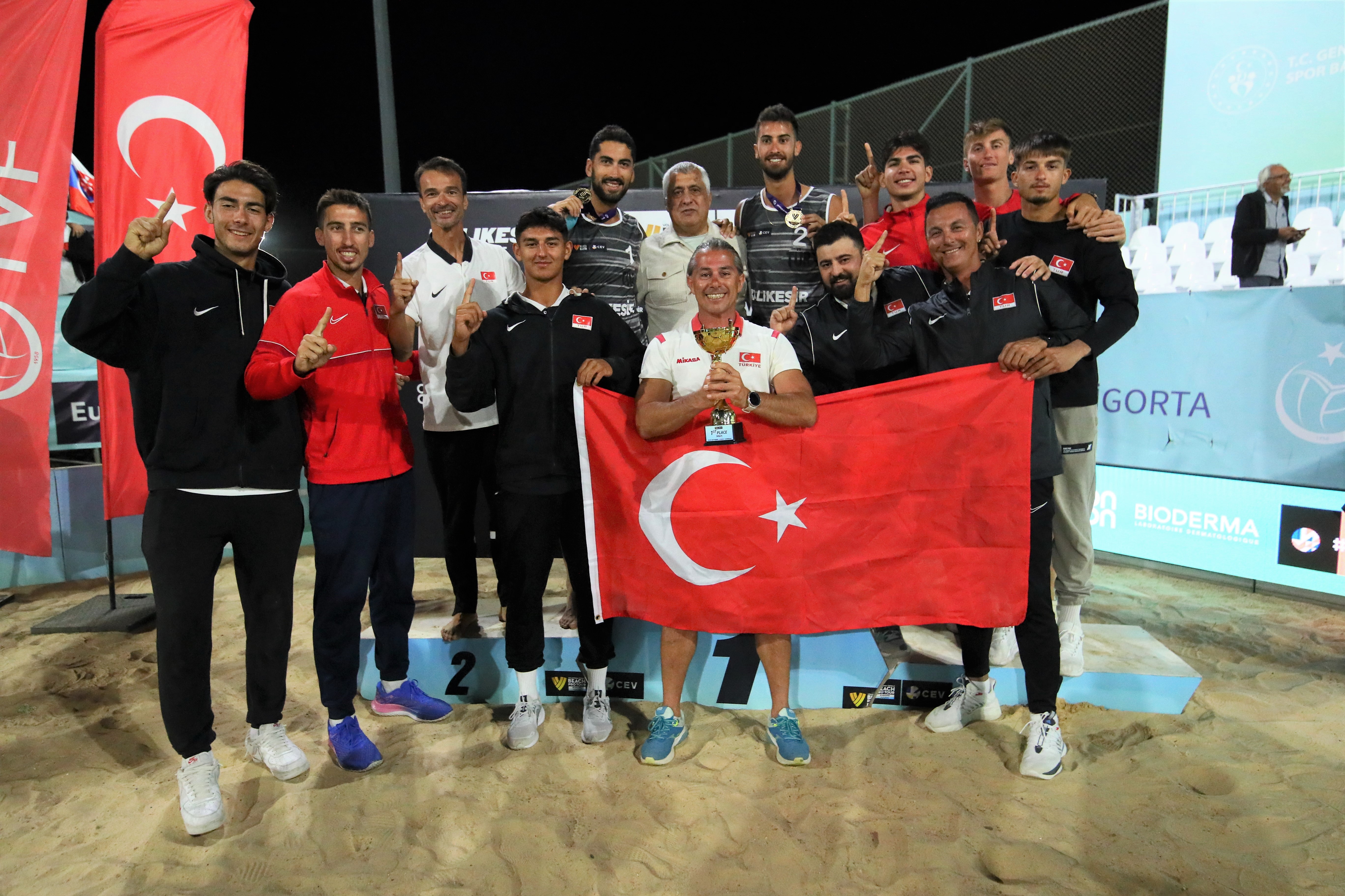 Türkiye İlk kez VW Beach Pro Tour Futures Şampiyonu oldu