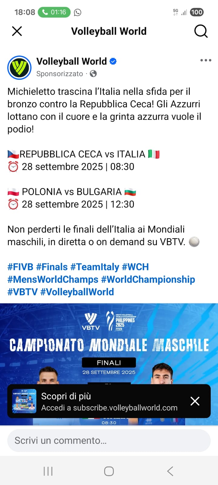 Volleyball World'den kafa karıştıran paylaşım