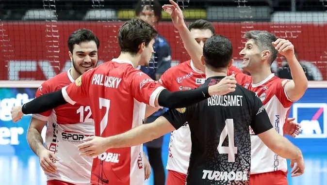 İstanbul Gençlik Spor Gaziantep Gençlik Spor'a set verdi puan vermedi