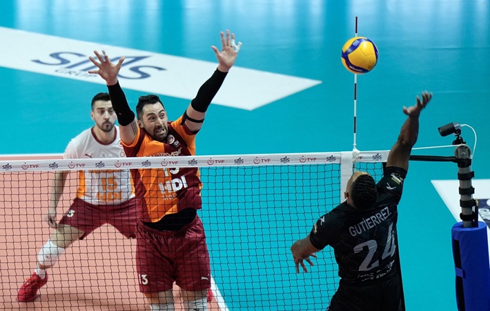 Galatasaray HDI Sigorta Gebze Belediyespor'u 5. sette geçebildi