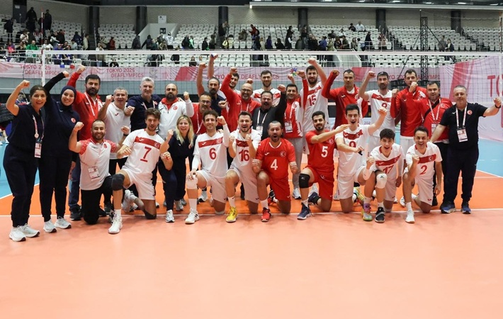 İşitme Engelli Erkek Milli Takımımız Bronz Madalya için ABD karşısına çıkacak