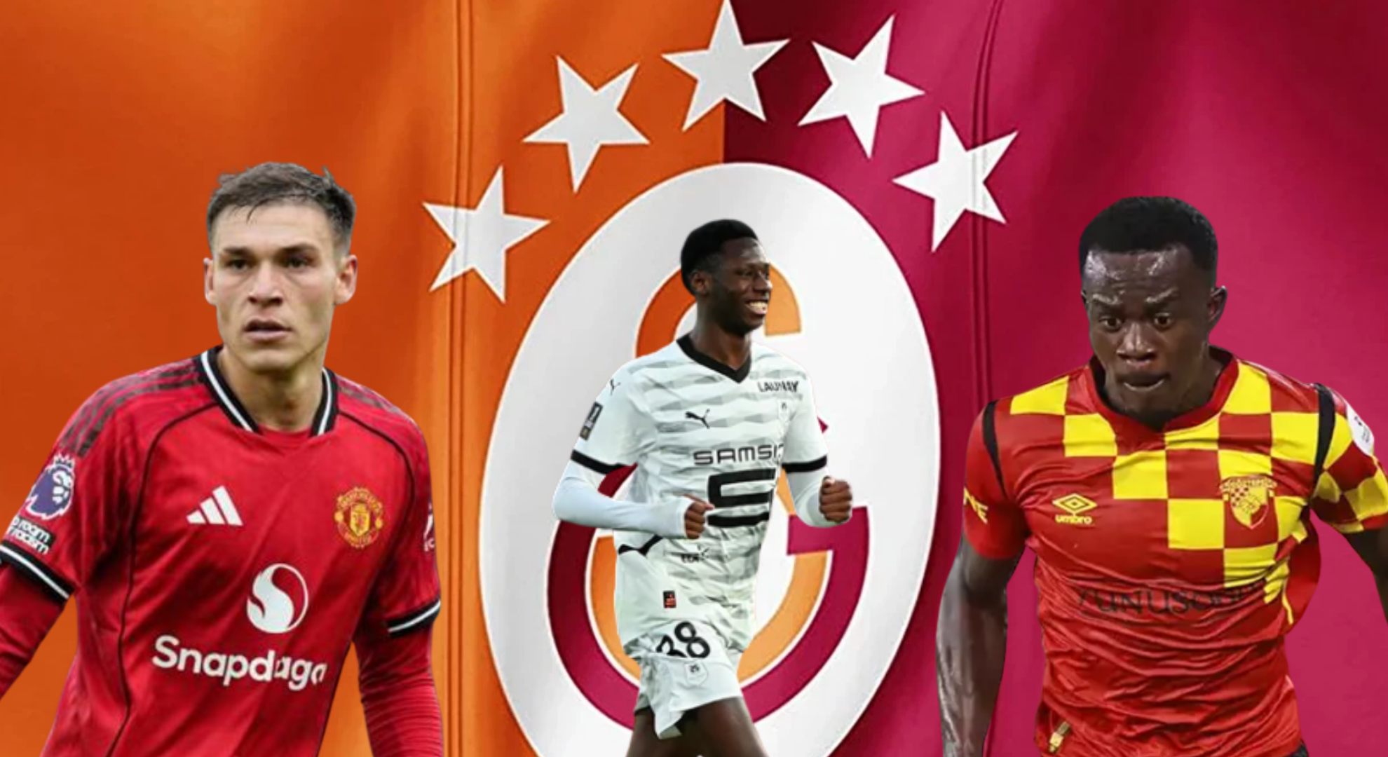 Galatasaray transfer haberleri: Antony Dennis, Manuel Ugarte, Djaoui Cisse, Arthur