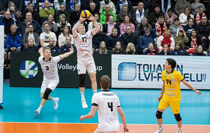 Erkekler CEV Cup'ta 8'li Final Etabında ilk maçlar tamamlandı