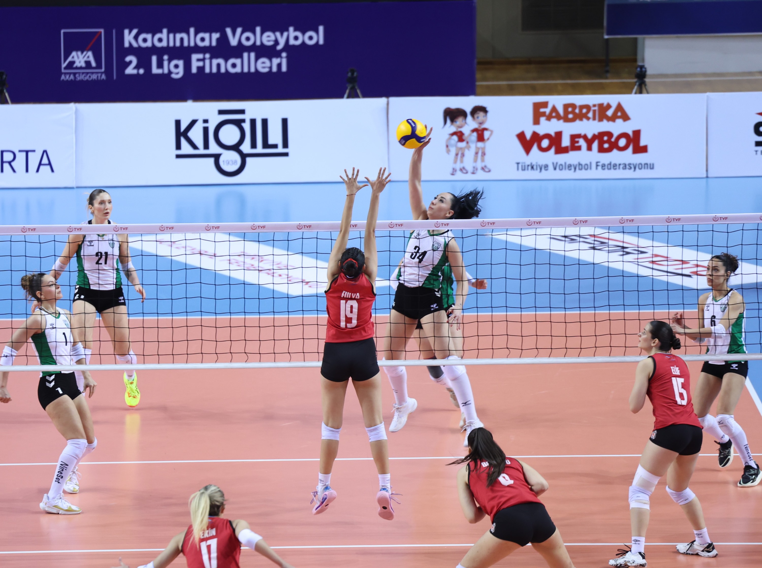 AXA Sigorta Kadınlar 2. Lig Final Etabı Başladı