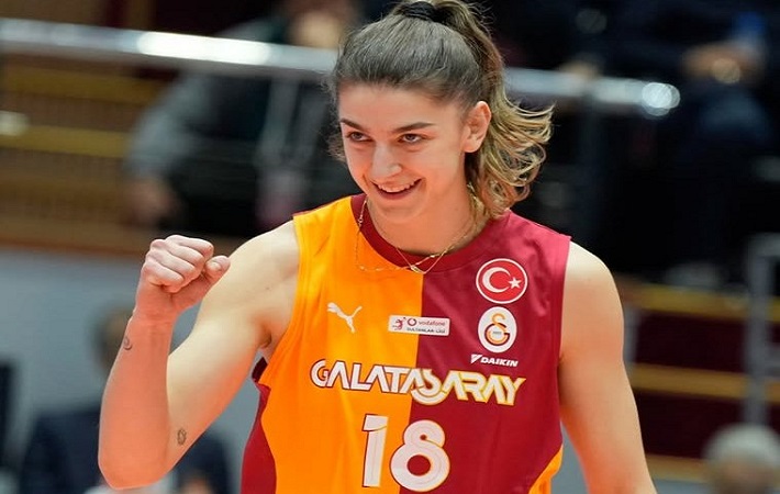 Galatasaray Daikin Lukasik ile vedalaştı
