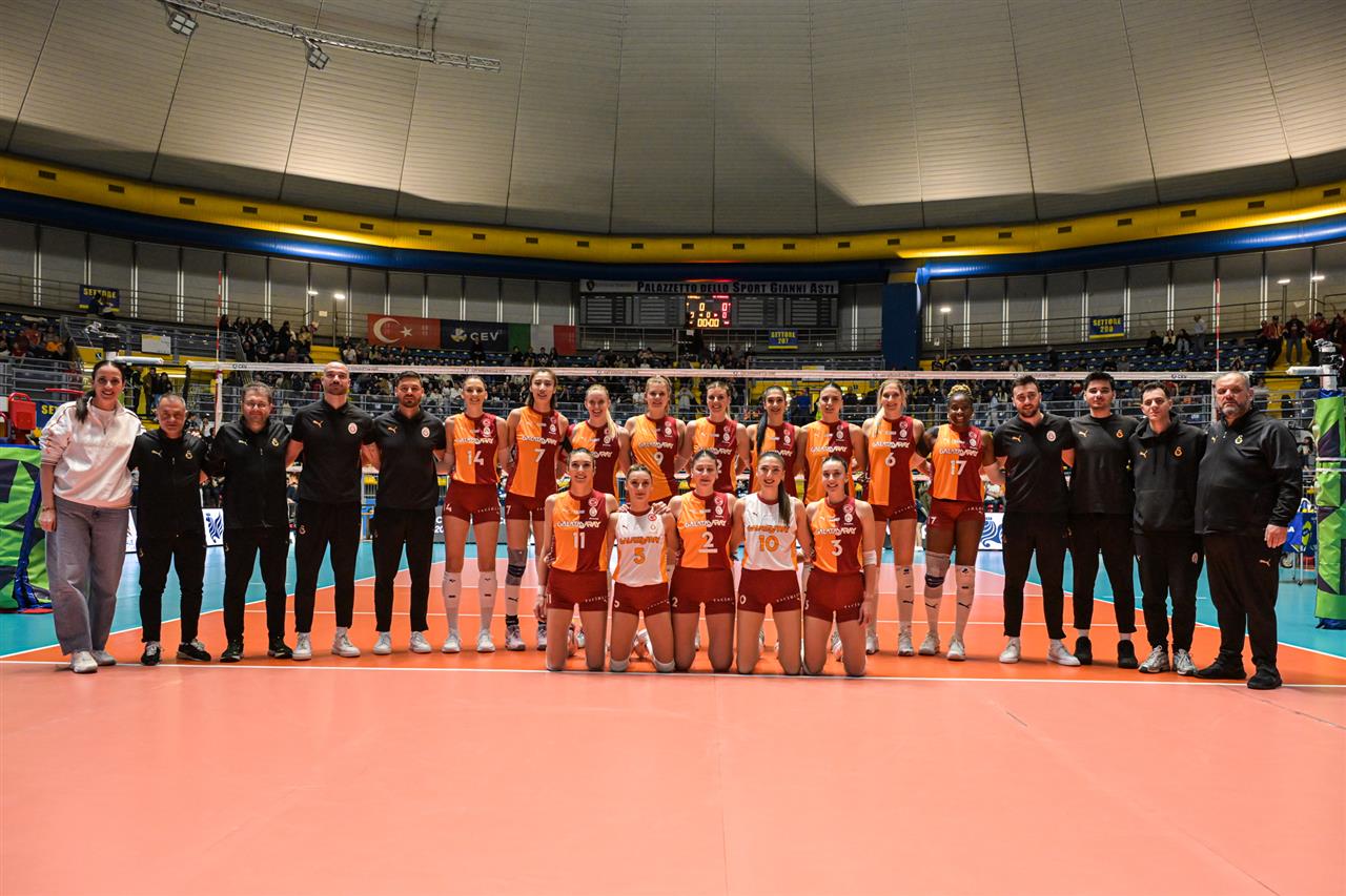 Galatasaray Daikin Chieri karşısında tarih yazmak istiyor