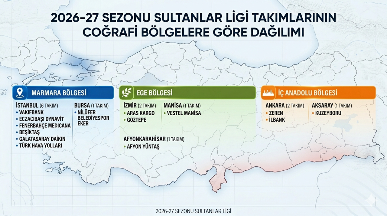 Sultanlar Ligi’nde Yeni Sezonda 7 Şehir, 14 Takım Yer Alacak