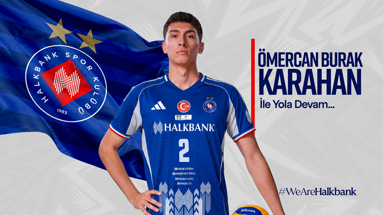 Halkbank, Genç Pasörü Ömercan Burak Karahan ile Sözleşme Yeniledi