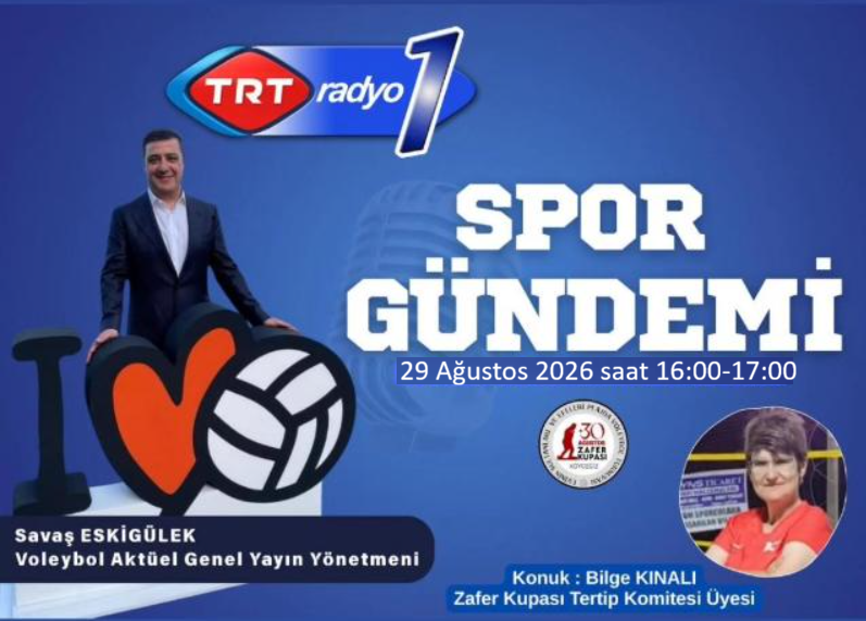 TRT Radyo1'de 29 Ağustos Cumartesi günü Konuğumuz Bilge Kınalı