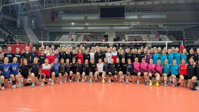 Altyapı Kız Milli Takımı Sporcu Taramaları Ankara'da Yapıldı