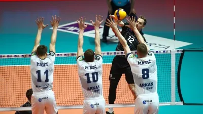Kupa Voley'de Finalin Adı Spor Toto - Halkbank