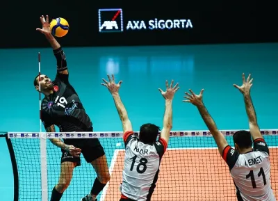 Erkeklerde AXA Sigorta Kupa Voley Şampiyonu Spor Toto