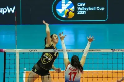Kadınlar CEV Cup'ta 1 maç oynandı