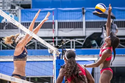 Tokyo'da Plajda Çeyrek Finalistler Belli Oldu