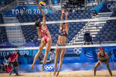 Tokyo’da Plaj Voleybolunda 6. gün tamamlandı