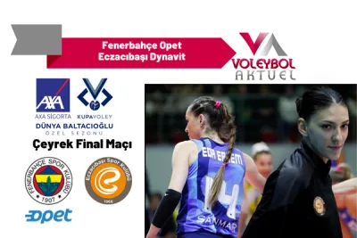 Fenerbahçe Opet-Eczacıbaşı Dynavit maçı TRT SPOR Yıldız'da