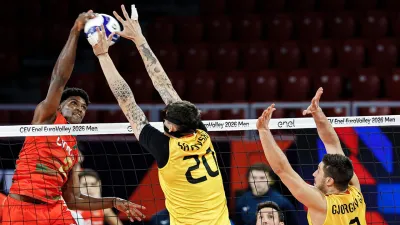2026 CEV Enel Erkekler Avrupa Voleybol Şampiyonası'nda 7. Gün Tamamlandı