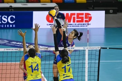 Kadınlar CEV Cup’ta Play Off 1. maçları oynandı